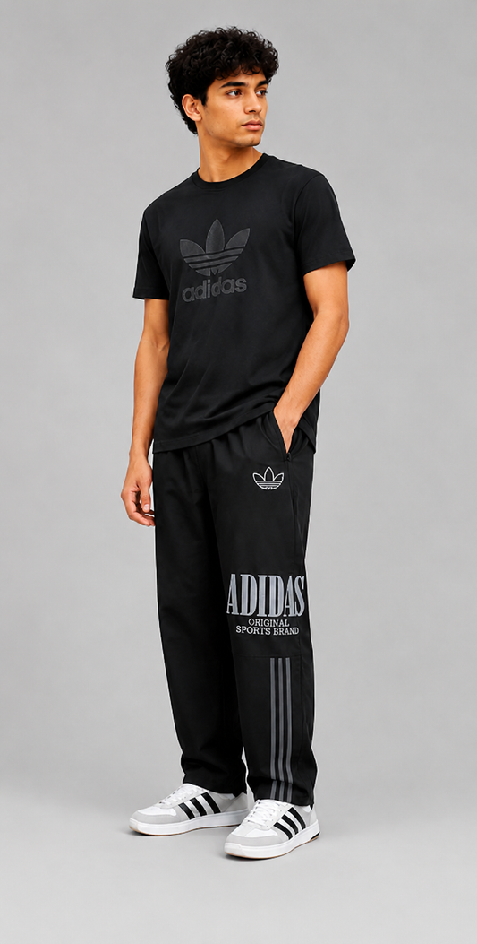 Adidas Originals Black Track Pants for Men – Premium Casual Sports Lower